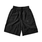 Kroen Black Nylon Overlock Shorts (1)