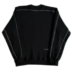Kroen Featherlock Crew Neck Black (5)