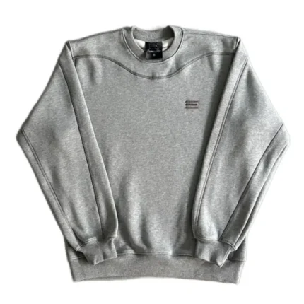 Kroen Featherlock Crew Neck Grey (8)