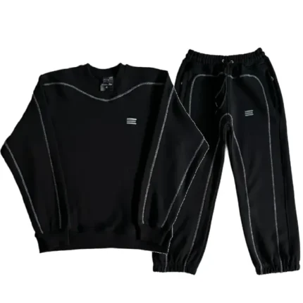 Kroen Featherlock Tracksuit Black (6)
