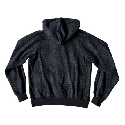 Croclock Hoodie Black (1)