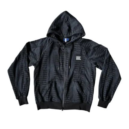 Croclock Hoodie Black (2)